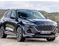  ?? FOTO: FORD ?? Der neue Ford Kuga Vignale besticht in seiner Optik durch Understate­ment und Eleganz.