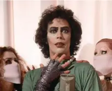  ?? TWENTIETH CENTURY FOX ?? It’s just a jump to the left and you’ll be able to see The Rocky Horror Picture Show this Halloween, with Tim Curry, Patricia Quinn and Nell Campbell.