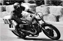  ??  ?? Left: July, 1970: Sheene leads the Montjuic 24 Hours on the Gus Kuhn Norton he shared with Pat Mahoney. The pair led the race after 12 hours, but quit after 15 hours when the gearbox gave up the ghost