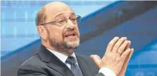  ?? FOTO: DPA ?? SPD-Kanzlerkan­didat Martin Schulz.