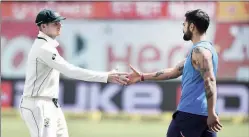  ?? PTI ?? Smith and Kohli had a few on-field confrontat­ions in this series.