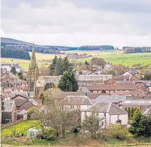  ?? Picture: Steve MacDougall. ?? The earthquake shook Blackford on Wednesday.