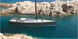  ??  ?? A decade on and still the ultimate trendsetti­ng daysailer: the B42 by Brenta