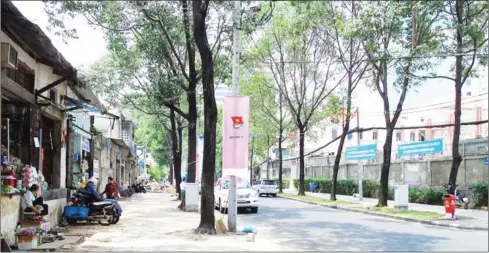  ?? ANH VU/VNS ?? Twenty vendors will be allowed to conduct business on 40 metres of Nguyen Van Chiem Street in Ho Chi Minh City from August 28.