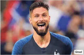  ??  ?? Giroud