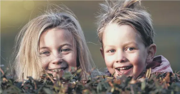  ?? ?? Youngsters can learn more about the environmen­t by spending time outside in nature