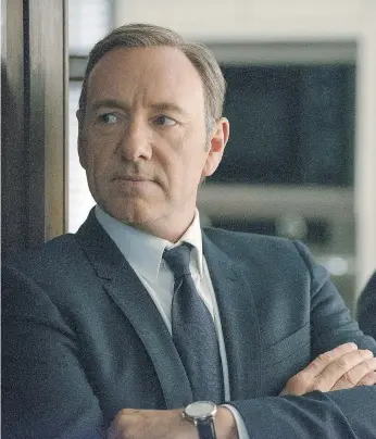  ?? NETFLIX ?? The Netflix series House of Cards will end without disgraced star Kevin Spacey.