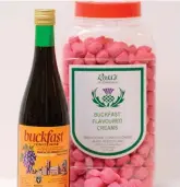  ??  ?? Sweet maker Ross’s of Edinburgh has created Buckfast Flavoured Creams