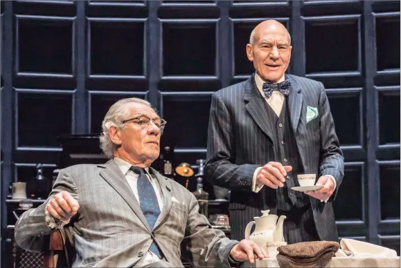  ?? No Man’s Land PICTURE: JOHAN PERSSON ?? with Ian McKellen and Patrick Stewart, is one of the production­s from the National Theatre Live series.