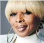  ??  ?? Mary J. Blige