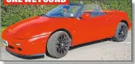  ??  ?? “1990 LOTUS ELAN M100 TURBO SE, £3795 62k, Calypso red, good bodywork for year, leather interior, good service history, MoT until March”