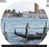 ??  ?? See Venice by gondola