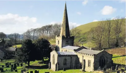  ??  ?? St John the Baptist Church at Chelmorton