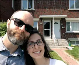  ?? The Canadian Press ?? Iain Reeve and his wife, Cassandra Sclauzero moved from rental home to rental home in Vancouver, but their final solution for secure housing was to move to Ottawa and buy two houses, one for them and another for his parents.