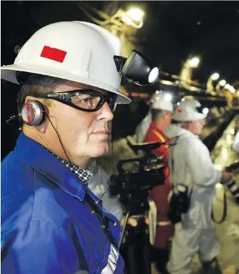  ?? LIAM RICHARDS /THE CANADIAN PRESS ?? Cameco CEO Tim Gitzel says the factors affecting the uranium market are many and complicate­d. But he predicts the long-term global outlook for the industry remains positive.