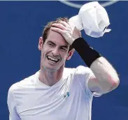  ?? Rob Carr / Getty Images ?? Andy Murray leaves the court after losing to Lucas Pouille in the Western and Southern Open to derail his U.S. Open preparatio­ns for the week.