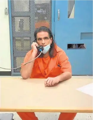  ?? // ABC ?? Saab en una cárcel de Florida, ante el juez.