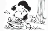  ??  ?? Il primo Un’immagine di Snoopy, creato da Charles M. Schulz nel 1950