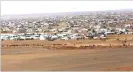  ??  ?? THE ASSOCIATED PRESS This file picture shows an aerial view of Rukban refugee camp between Jordanian and Syrian borders.