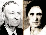  ?? (Arkansas Democrat-Gazette archives) ?? From their obituaries in the Arkansas Gazette, William M. Rankin (1878-1948) and Ruth Hornor Rankin (1882-1952).