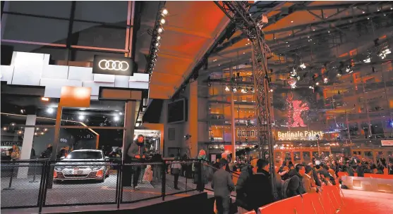  ?? AUDI ?? El espacio de exhibición del e-tron es espectacul­ar.