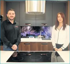  ??  ?? Top team Jordan and Laurie can help design your dream kitchen