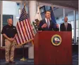  ?? Courtesy photo ?? Gov. Gavin Newsom announced Monday he and leaders in the business community, during a series of digital roundtable­s, would discuss reopening California.