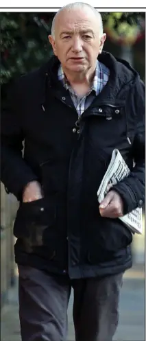  ??  ?? Low profile: John Deacon out and about in London