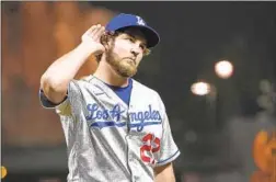  ?? Thearon W. Henderson Getty Images ?? DODGERS PITCHER Trevor Bauer, who turns 32 in January, hasn’t played in a major league game in 17 months after being accused of sexual assault.