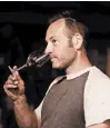  ??  ?? Winemaker Julien Guillot and his family are focused on organic farming in an effort to appeal to natural-wine fans.