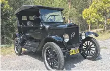  ??  ?? 1925 FORD MODEL T touring, built at Henry Ford’s Highland Park Plant in Dearborn, Michigan. This example now resides in Australia, owned by the founder of FordModelT.net