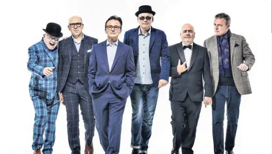  ??  ?? Ska legends Madness will play Ffos Las racecourse on May 25 as part of a summer tour of racecourse grounds.