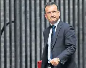  ??  ?? Alun Cairns, the Welsh Secretary, quit yesterday over his links to a Conservati­ve assembly election candidate accused of sabotaging a rape trial