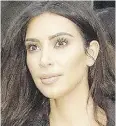  ??  ?? Kim Kardashian