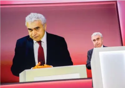  ?? FOTO; OLE BERG-RUSTEN ?? Dr. Fatih Birol er leder for Det internasjo­nale energibyrå­et (IEA).