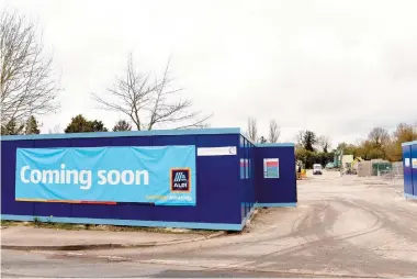  ??  ?? New Aldi store site, Dedworth Road, Windsor. Ref: 133393-3