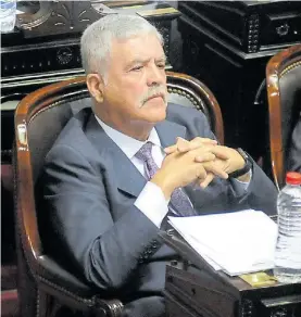  ??  ?? Responsabl­e. Julio de Vido, ex ministro de Planificac­ión.