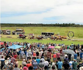  ?? PHOTO: GETTY IMAGES ?? The annual Kumara races, a significan­t event on the West Coast have succumbed to bad weather for a second successive year.