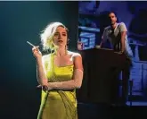  ?? Lynn Lane ?? The new musical “Noir,” starring Christy Altomare and Adam Kantor, turned out to be a crowd-pleaser for the Alley Theatre.