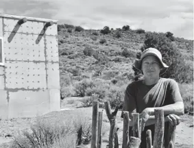  ?? Courtesy of Robert Lucero ?? Rich Snyder relaxes on southern Colorado land he gave away.