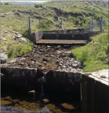  ??  ?? The North Sligo PWS on 3rd July during the heatwave.