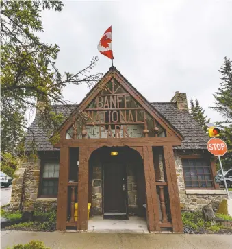  ?? AZIN GHAFFARI ?? Banff National Park was closed to visitors on March 23 due to the COVID-19 pandemic. This weekend is the first one since the part officially reopened Monday.