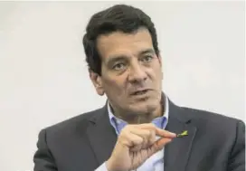  ?? FOTO CARLOS VELÁSQUEZ ?? Felipe Bayón, presidente de Ecopetrol, se mantendrá en el cargo hasta el 31 de marzo de 2023.