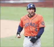  ?? Ezra Shaw / TNS ?? George Springer became the most prominent among baseball’s free agents to reach an agreement, a $150 million, six-year contract with the Toronto Blue Jays.