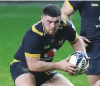  ??  ?? Top prospect: Wasps forward Alfie Barbeary