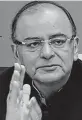  ??  ?? Arun Jaitley