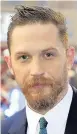  ??  ?? > Tom Hardy