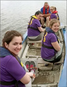  ??  ?? The Troll Rowing Club: Victor Bridges (Cox), Sadhbh Lynam, Caoimhe McGrath, Clodagh Lynam and Sophie O’Connor.