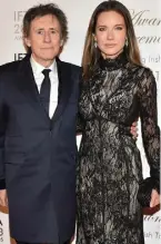  ?? @RealBarryE­gan ?? Acclaimed impresario John McColgan and wife Moya Doherty (left) are throwing a VIP party in London and top of the star-studded list will be Gabriel Byrne and his beautiful wife Hannah Beth (above)