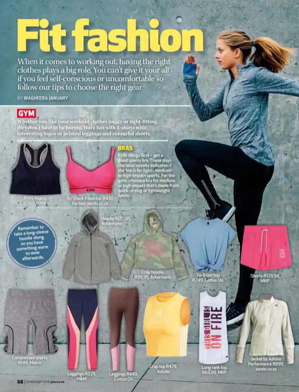 Your fitness gear sorted - PressReader